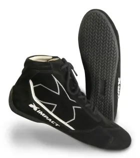 35240008010 Impact Racing Alpha Shoe Sfi3.3/5 Size 8 Black 40008010