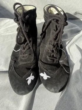 35240013010 Impact Racing Alpha Shoe Sfi3.3/5 Size 7 Black 40013010