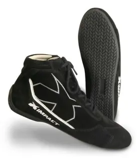 40011010 Impact Racing Shoe Alpha Black 11 Sfi3.3/5