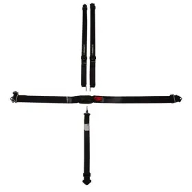 50112000 Impact Racing 5-point Ratchet Seat Belt Set 2 Inch Shoulder Strap
