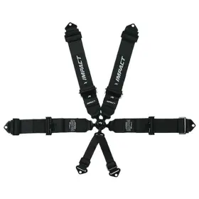 55352236 Impact Racing 6-way Camlock Harness Individual Shoulder Belts Single Si