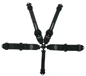 58341231 Impact Racing Restraint - 3 Inch Cam Pu Both Lap To 2 Trans Shldr 5pt Sfi 16