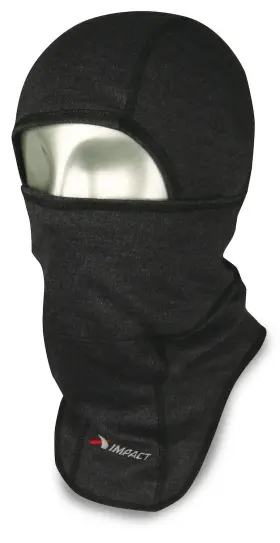74400913 Impact Racing Transition Balaclava Single Eyehole Charcoal Gray