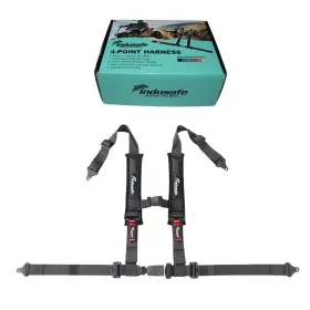 Rht112-24-250703 Indusafe 4 Point Harness 2 Inch 3 Universal Quick Button Release Racing Seat Belt For Atv Utv