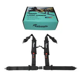 Rht112-34-250703 Indusafe Universal 4 Point 3 Inch Racing Harness Quick Release Buckle For Car Utv Atv