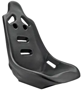 555-70250 Jegs Pro High Back Ii Race Seat Black Polyethylene Highback Bucket