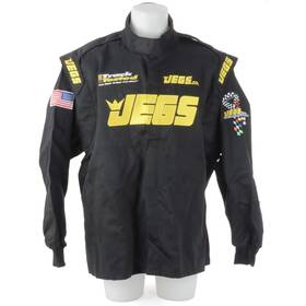 Jegs 6024 Black Single Layer Jacket Xx-large