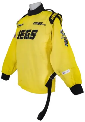 6102 Jegs Yellow Ultralite Triple Layer Jacket Mens Medium