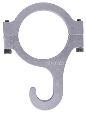 70032 Jegs Billet Aluminum Roll Bar Mount Helmet Hook