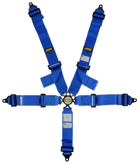 70089 Jegs Blue Cam Lock Ultra Series Harness 5-point Design