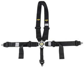 Jegs 70112 Black Cam Lock Ultra Series Harness 5-point Design Pull Down U-type