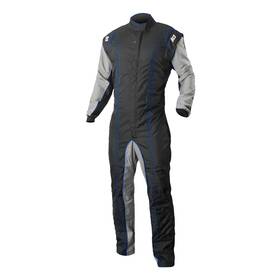 K1 Racegear 10-gk2-b-l Suit Karting Gk2 Adult Large Black/blue