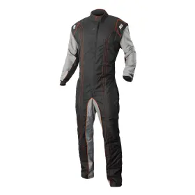 10-gk2-o-lxl K1 Racegear Suit Karting Gk2 Adult Large/xl Black/orange 10-gk2-o-lxl K1 Racegear Suit Karting Gk2 Adult Large/xl Black/orange