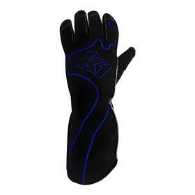 K1 Racegear 13-rs1-b-4xs Gloves Karting Rs1 Youth 4x-small Black/blue