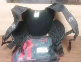 16-cfv-n-l K1 Racegear Carbon Fiber Rib Protector Size L