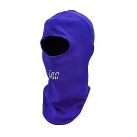 17-ffh-b K1 Racegear 100% Cotton F1 Style Head Sock / Balaclava - Blue X-large