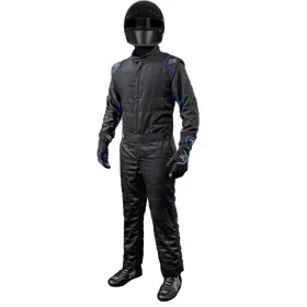 20-otl-nb-2xl K1 Racegear Suit Outlaw Xx-large Black / Blue Sfi 3.2a/5