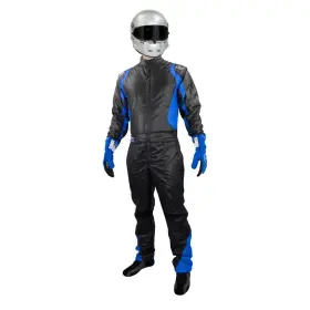 20-pr2-nb-xl K1 Racegear Precision Ii Suit Black Blue Xl