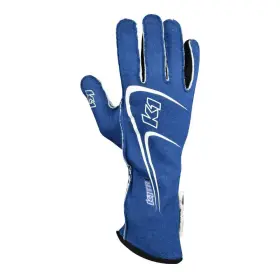 23-tr1-b-3xs K1 Racegear 23 Tr1 B 3xs Glove Track 1 Blue 3x Small Youth