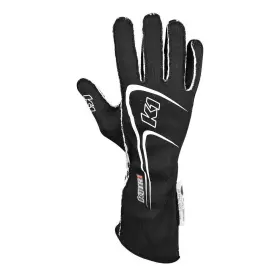 23-tr1-n-3xs K1 Racegear 23 Tr1 N 3xs Glove Track 1 Black 3x Small Youth