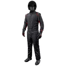 20-otl-nr-m K1 Racegear 840442401337 Fits Suit Outlaw Medium Black / Red Sfi 3.2a/5 By