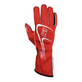 K1r23-tr1-r-3xs K1 Racegear Glove Track 1 Red 3x- Small Youth 23-tr1-r-3xs
