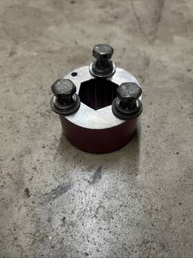 Karl Performance Parts 19234 Steering Wheel Quick Release Hex Hub Pin Type 3/4 Inch Shaft Imca Usra Circle Track