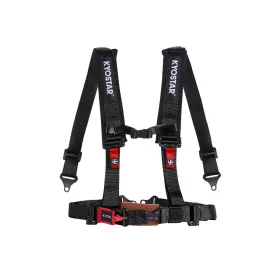 Dkd8162bk Kyostar 4-point Latch And Link Safety Harness 2 Inch With Ultra Soft Heavy Duty S