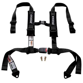 Kd8151bk Kyostar 2ftft 4-point Racing Safety Harness Seat Belt With Ultra Soft Shoulder Pads
