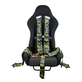 Kd8159 Kyostar 3ftft 5-point Camlock Quick Release Racing Seat Belt Harness Soft Webbing