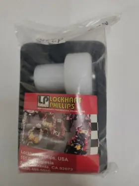 464-2401w Lockhart Phillips Ob Pro Impact Frame Sliders White Zx6r 98-02