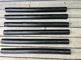 458-15blk Longacre 475-65169 Roll Bar Padding 4 And 2