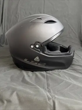 Ls2 Helmets 6934432817872 Street Fighter Matte Black Helmet