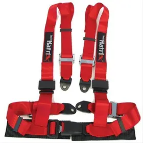 15-622 Matrix Harness Complete Latch Individual-type Bolt-in Floor Mount Red Each