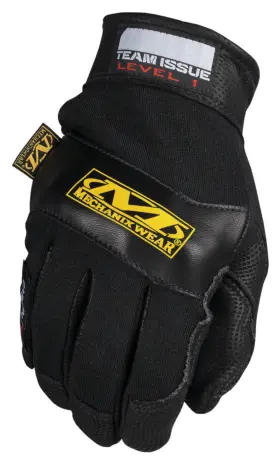 Cxg-l1-010 Mechanix Wear Team Issue Level 1 Large Gloves Carbon X