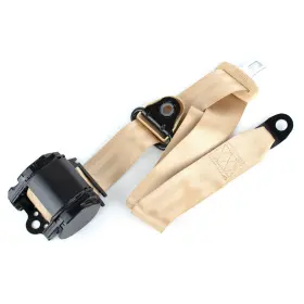 Mgt 963941776932 New Retractable 3 Point Safety Seat Belt Car Vehicle Adjustable Kit Straps
