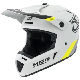 213-785-0008 Msr Sc Proto Dirt Bike And Motocross Helmet Large Matte Grey/hi-vis