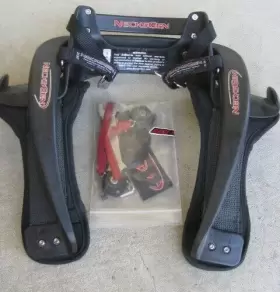 007652 Necksgen Sfi 38.1 Adult 3 Inch Race Car Neck Protection- Never Used