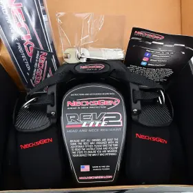Nexng501 Necksgen Rev2 Lite Head And Neck Restraint Medium Sfi 38.1 Needs Recertification