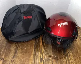 E96494 Nolan Vintage N40 Helmet - Rex With Bagman Bag