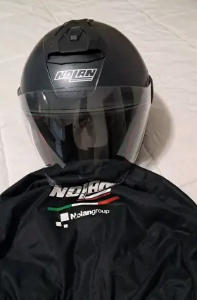 Ov30188449 Nolan N40-5 Black Matte Polycarbonate Helmet L With Protective Bag