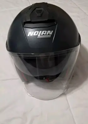 Ov30275071 Nolan N40-5 Black Matte Polycarbonate Helmet Xl With Protective Bag