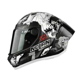 X-804 Nolan Racing Rs Ultra Carbon Replica C.checa 24 White/silver/black