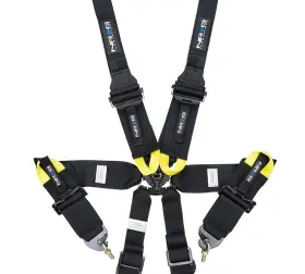 Sbh-hrs6pcbk Nrg Innovation - Harness 6 Point Camlock Black Hans Fia