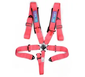 Nrg Innovations 680334434094 For 5pt 3 Inch Seat Belt Harness / Cam Lock - Pink