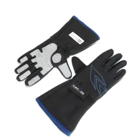 Dpt-nrggs500bkxl Nrg Innovations Pair Xlarge Size Auto Racing Full Finger Leather Gloves Gs-500bk