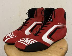 Omp 050816 Red Tecnica Evo Racing Shoes Us 9 Eu 42 Nwob