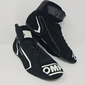 8856-2018 Omp 191021 First Rally Racing Shoes My21 Black Fia Eur 45 Us 11.5