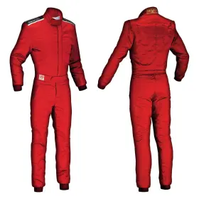 Ia01847061xxl Omp Sport Series Red Xxl Cuffed Racing Suit
