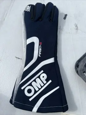 Fia8856 Omp Ib/761a - First-s Sfi/fia Racing Gloves Sfi-5 And Rated Auto